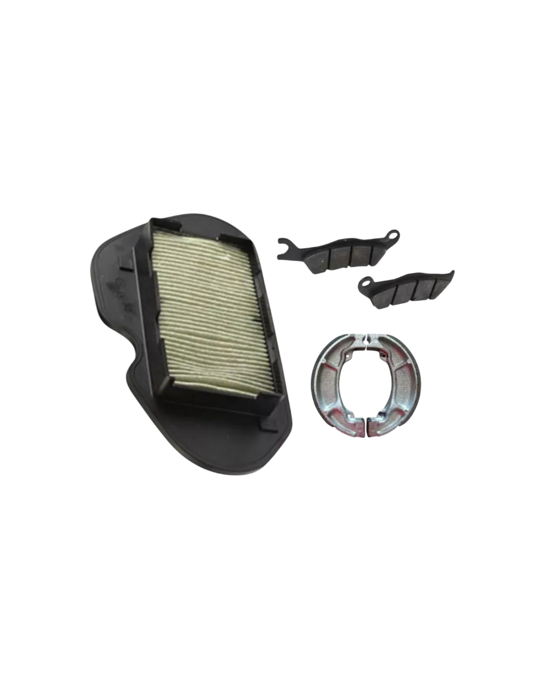 Filtro De Aire y Kit De Balatas Dash 125 / C08010039/C15020027/C14020033