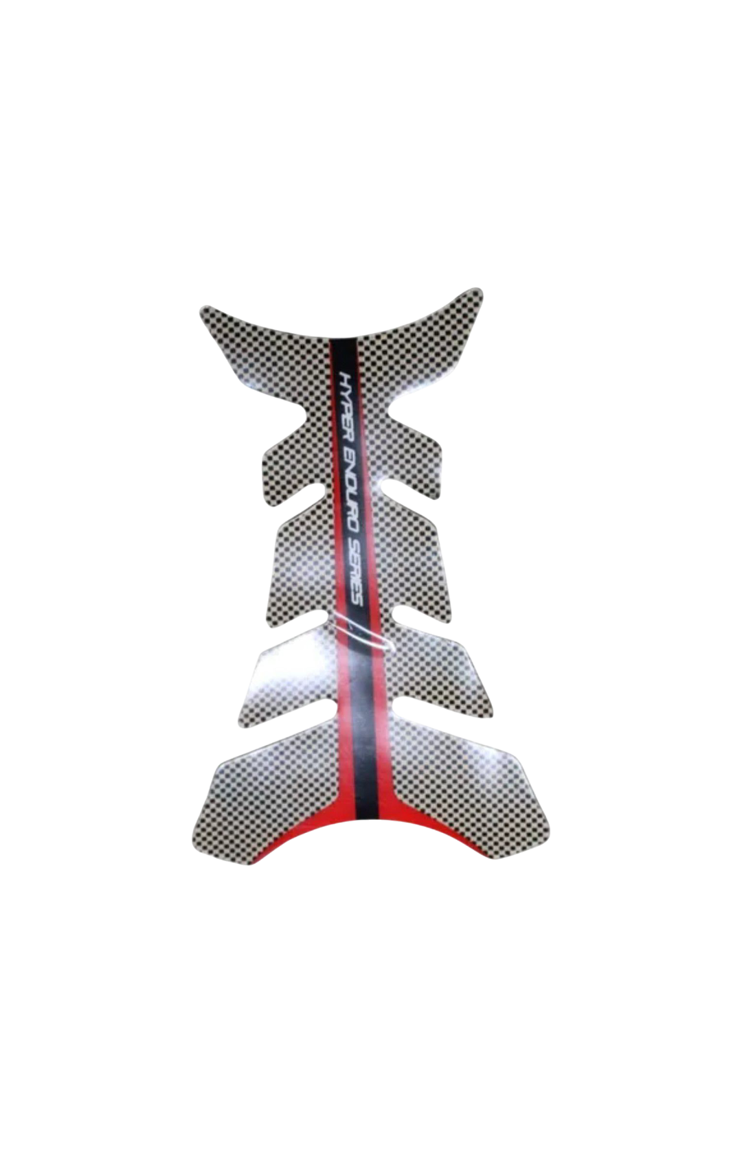 Sticker protector Tanque Negro Rojo / VC12040204