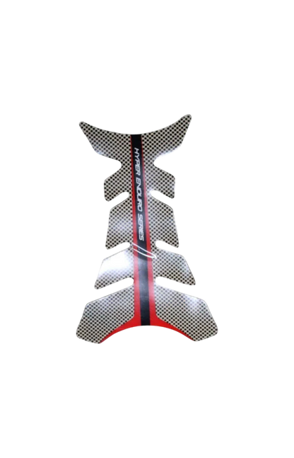 Sticker protector Tanque Negro Rojo / VC12040204